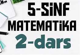 5 Sinf Matematika Javoblari 2 Qism 662